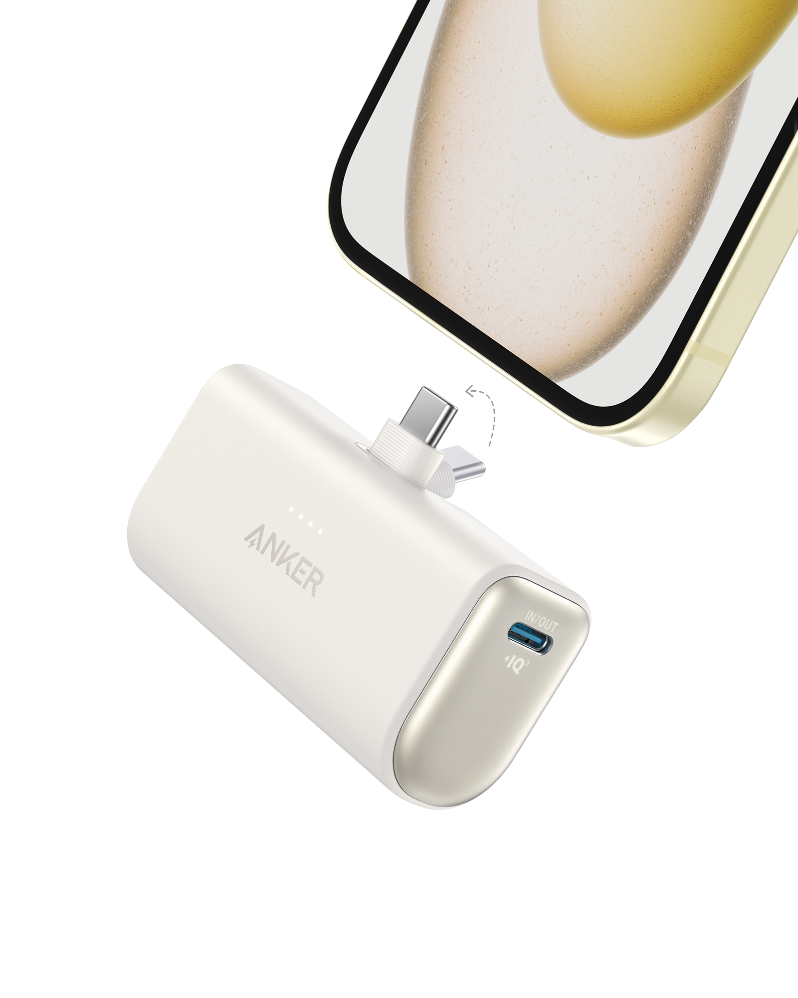 Anker charging device with USB-C connector for fast charging