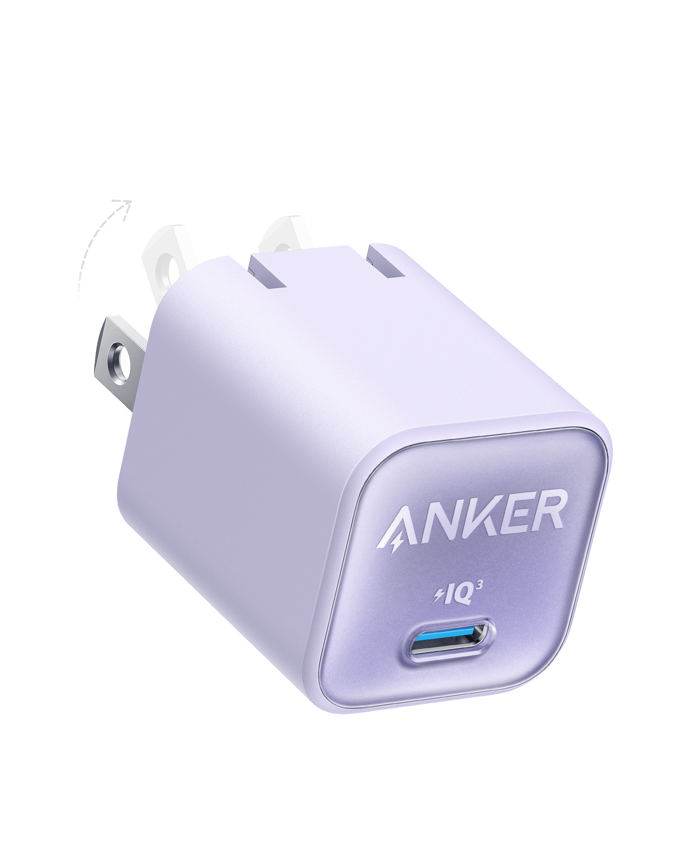Anker Nano Charger (30W) Lilac Purple