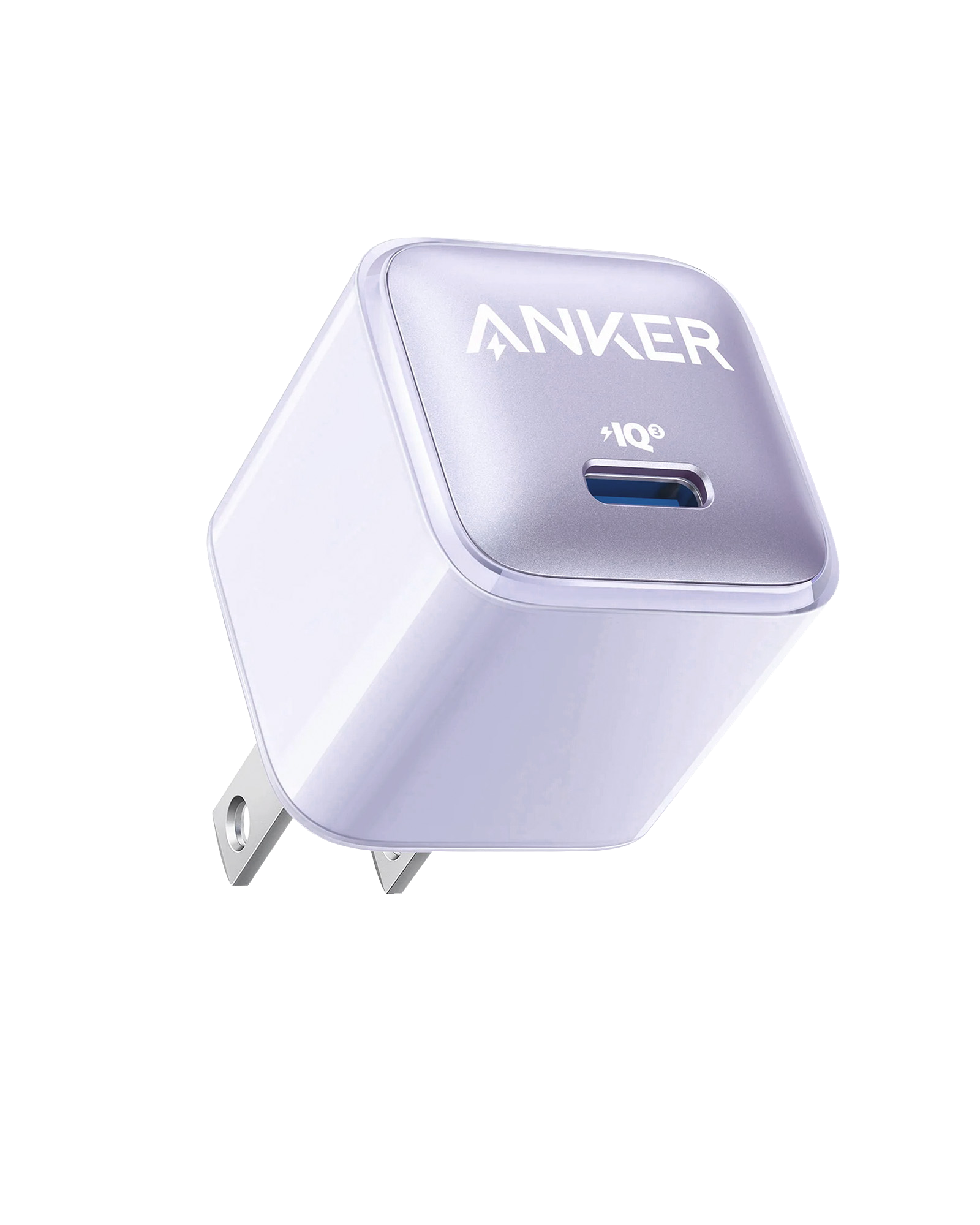Anker Nano Charger (20W) Cool Lavender