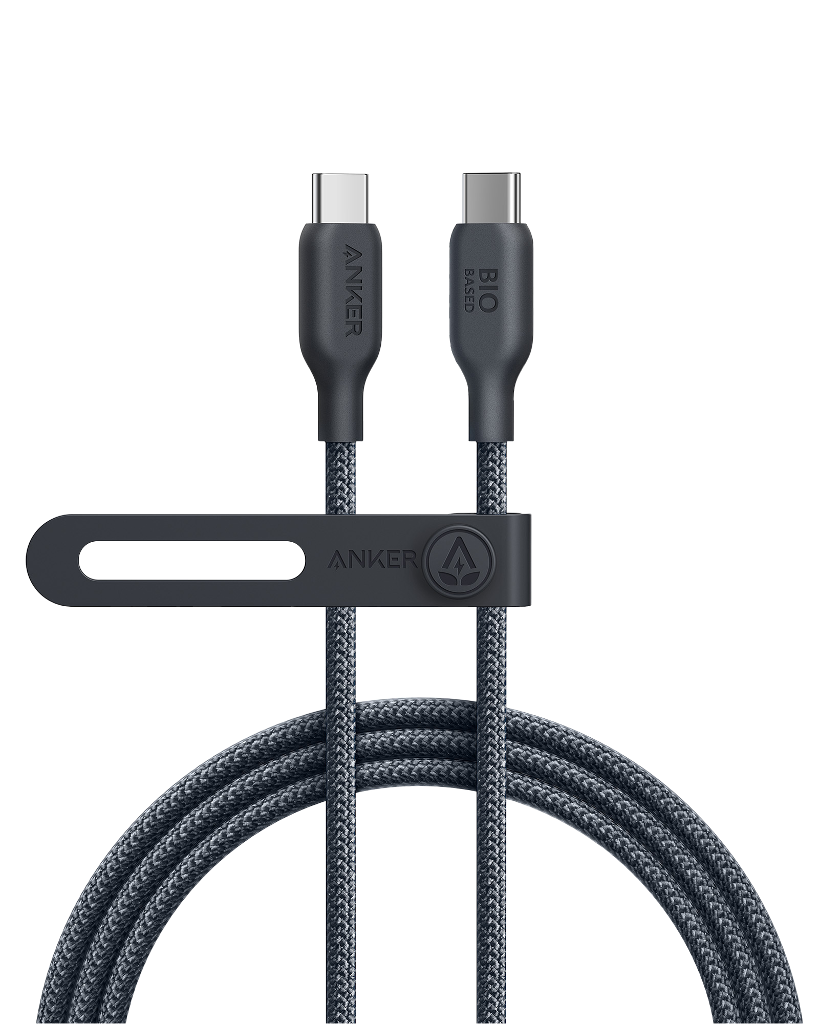 Anker 543 USB-C to USB-C Cable (Bio-Braided) 6 ft / Black
