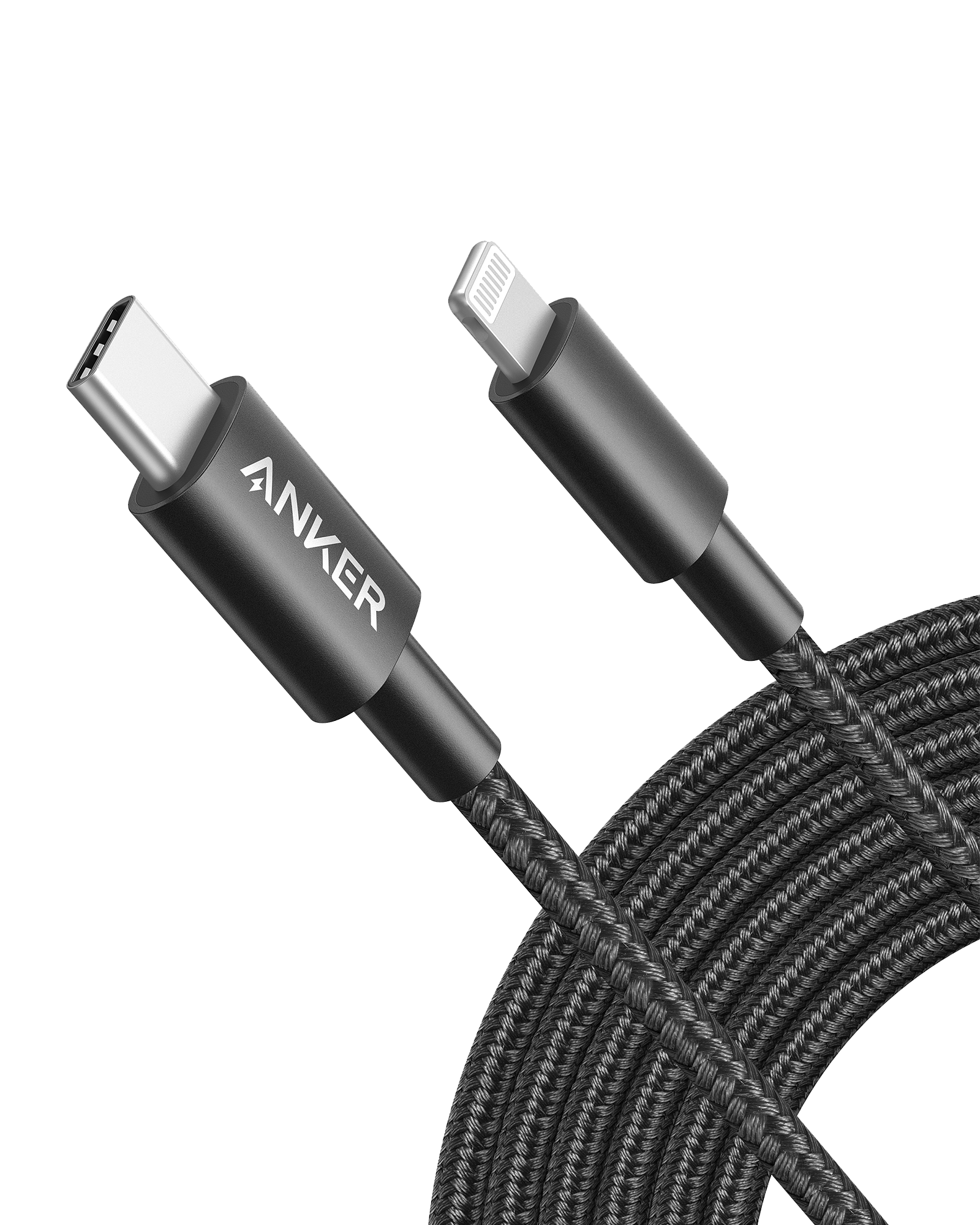 Anker 331 USB-C to Lightning Cable Black / 10ft