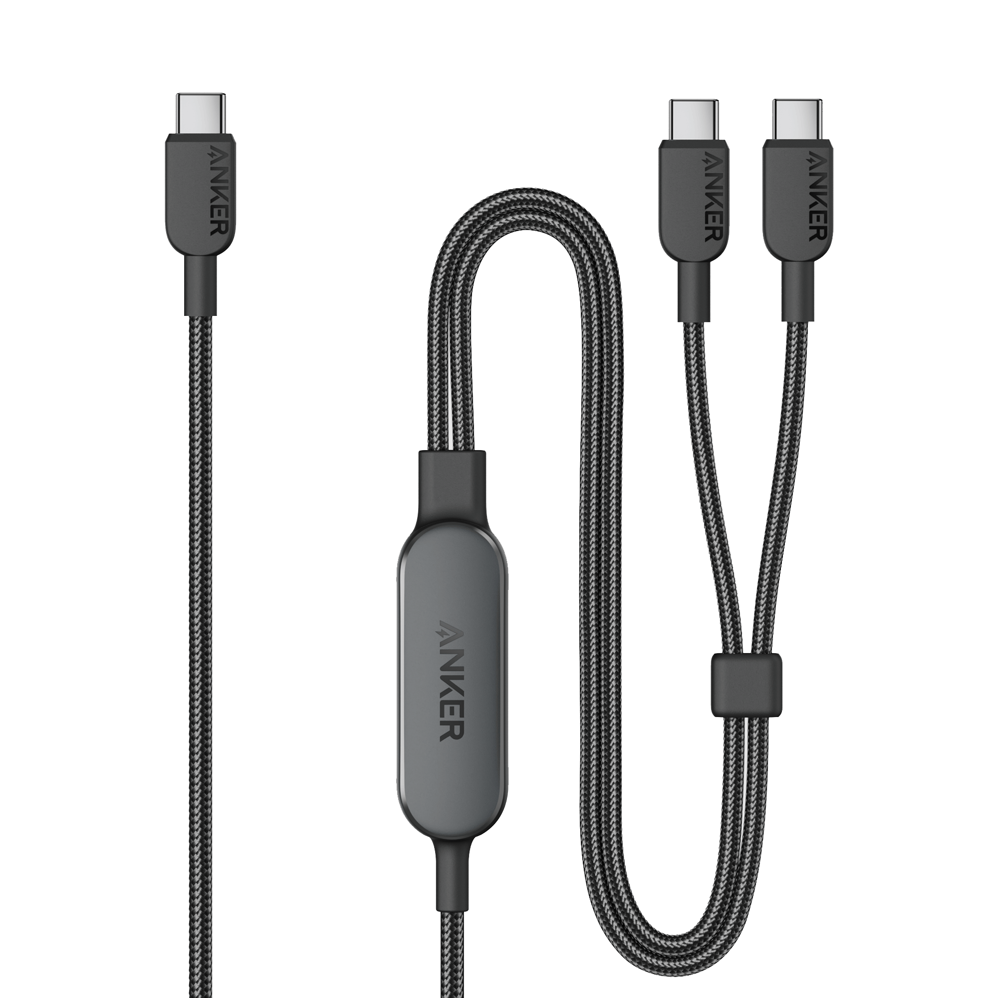 Anker 140W 2-in-1 USB-C to USB-C Cable 6 ft
