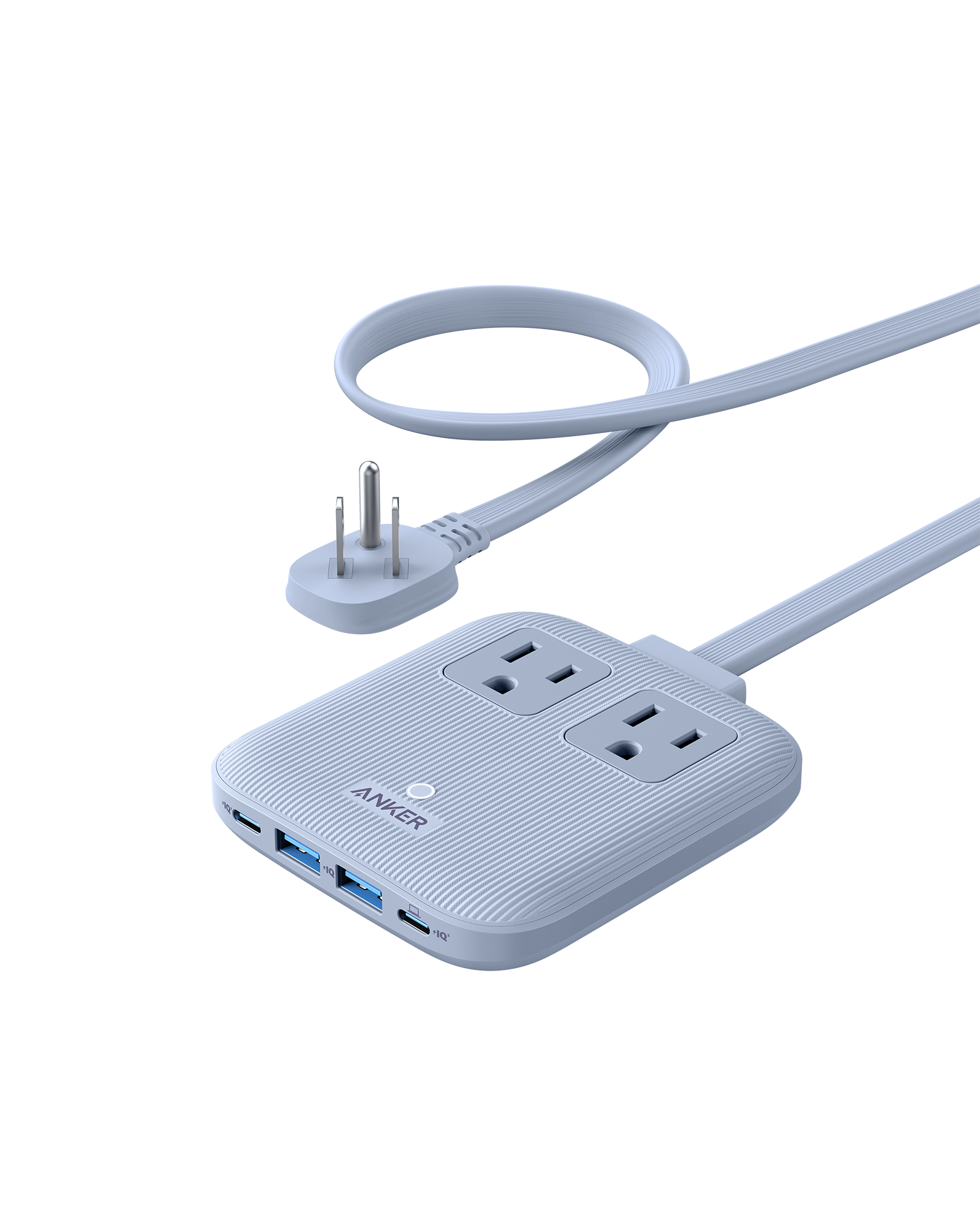 Anker Nano Charging Station (6-in-1, 67W) Ice Lake Blue