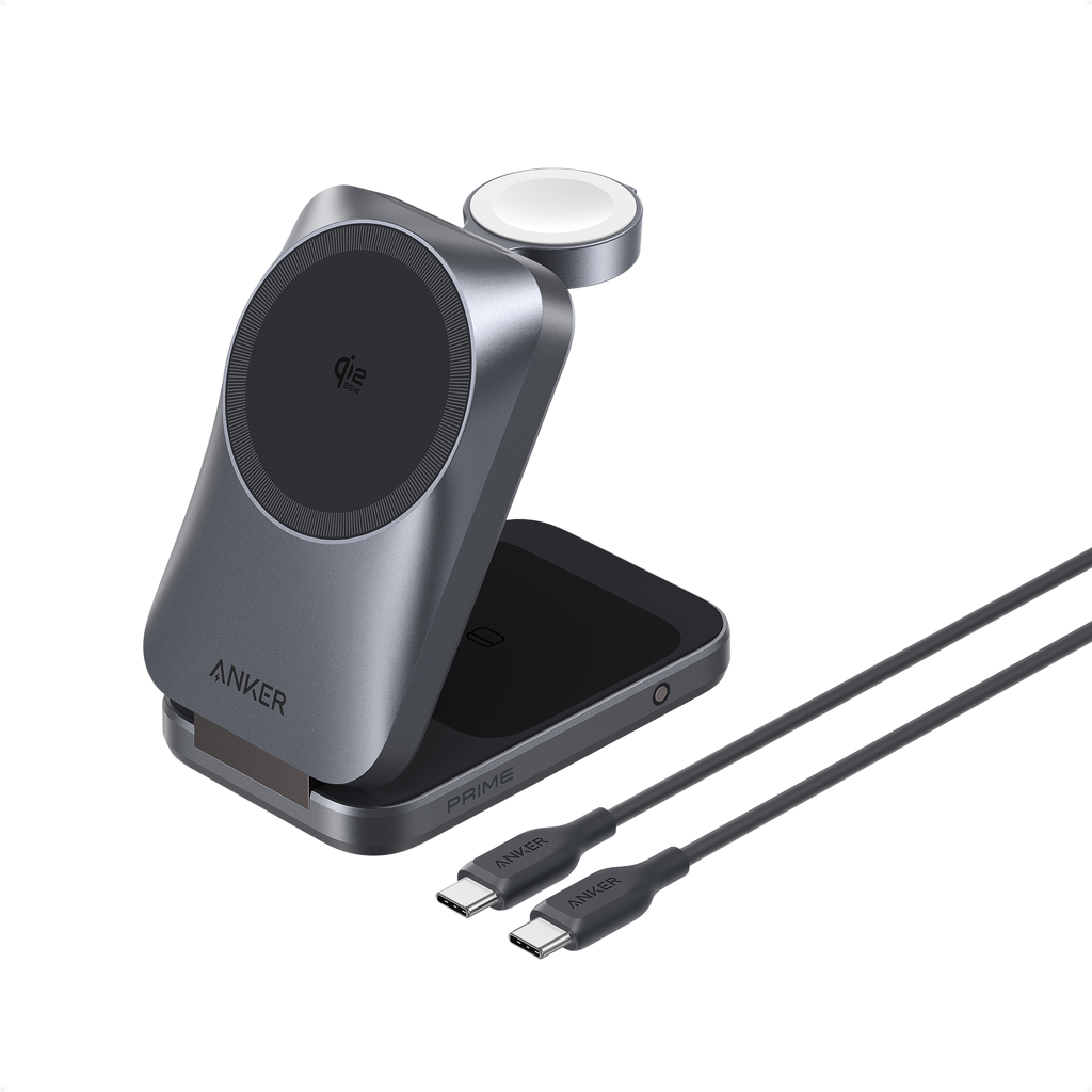 Anker Prime Wireless Charging Station (3-in-1, MagGo, AirCool, Foldable)